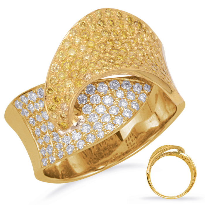 Yellow Gold Diamond Ring - D3921YG