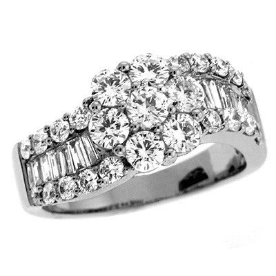 White Gold Diamond Ring