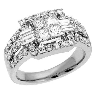 White Gold Diamond Ring