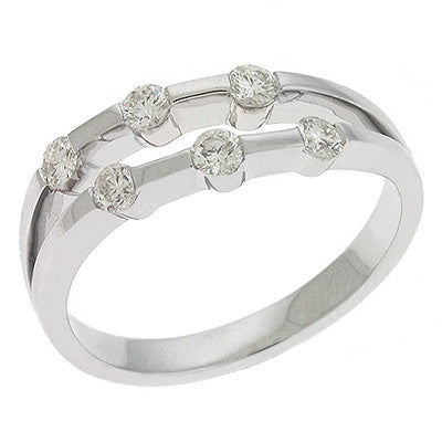 White Gold Diamond Ring - D3955WG