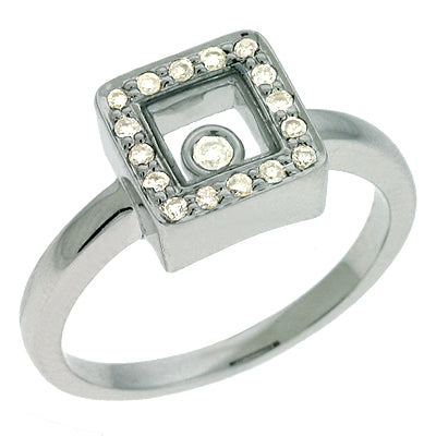 White Gold Diamond Motion Ring - D3969WG