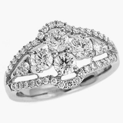 White Gold Diamond Ring