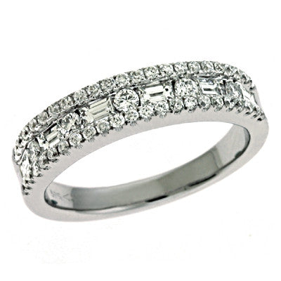 White Gold Diamond Band