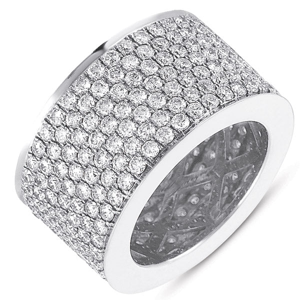 White Gold M.pave Eternity - D4075WG