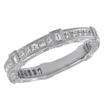 White Gold Diamond Band