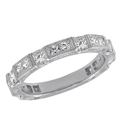 White Gold Diamond Band