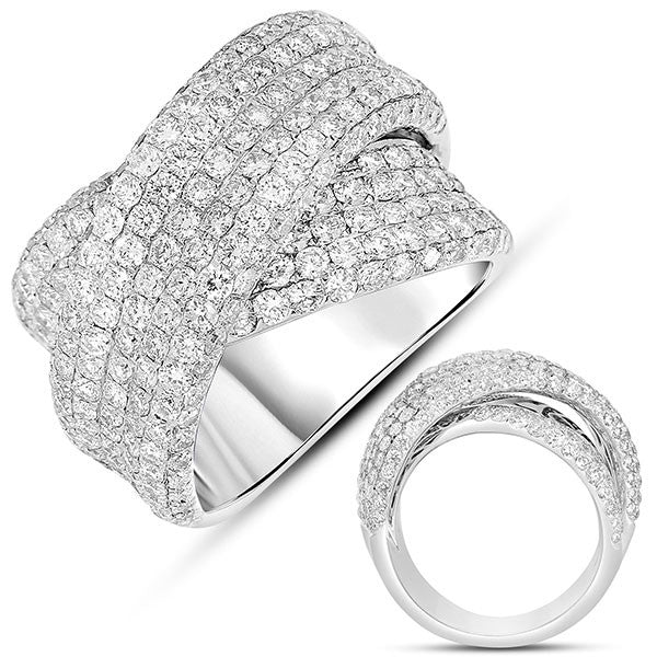 White Gold Pave Band