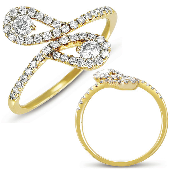 Yellow Gold Diamond Ring - D4084YG