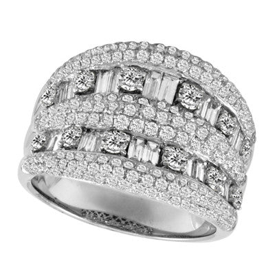 White Gold Diamond Band