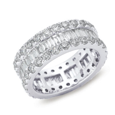 White Gold Eternity Band - D4100-6WG