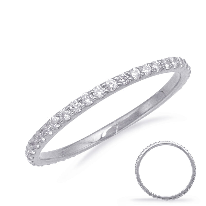 White Gold Eternity Band - D4151-3WG