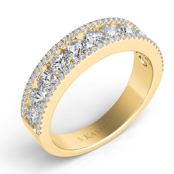 Yellow Gold Diamond Band - D4170YG