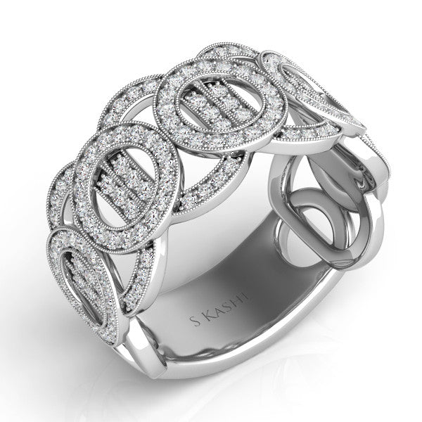 White Gold Pave Band