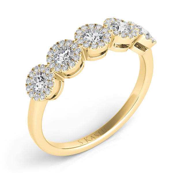 Yellow Gold Diamond Fashion Ring - D4237YG