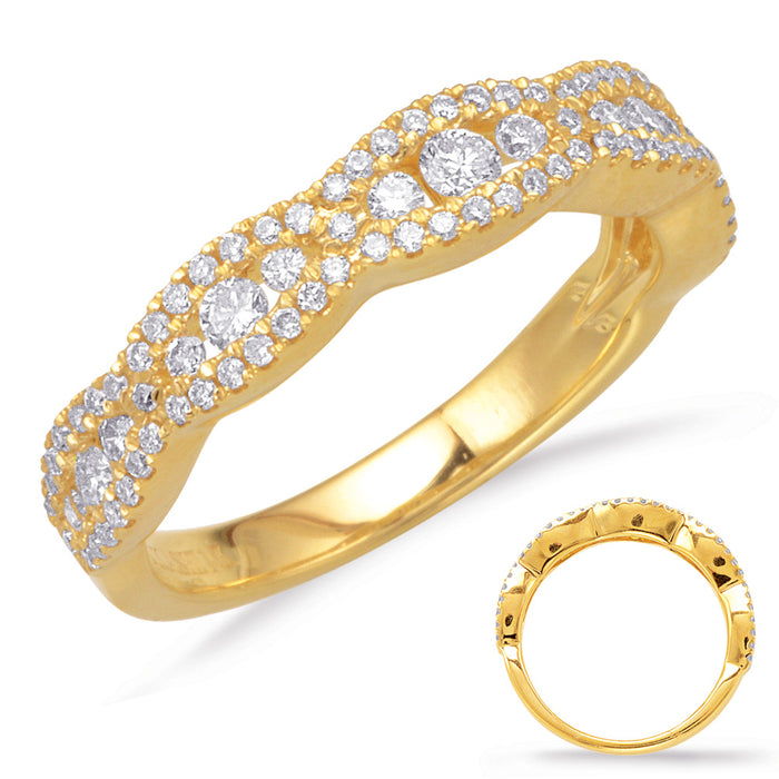 Yellow Gold Diamond Fashion Ring - D4249YG