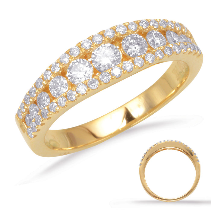 Yellow Gold Wedding Band - D4253YG