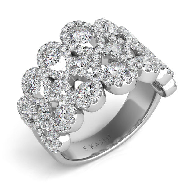 White Gold Fashion Ring