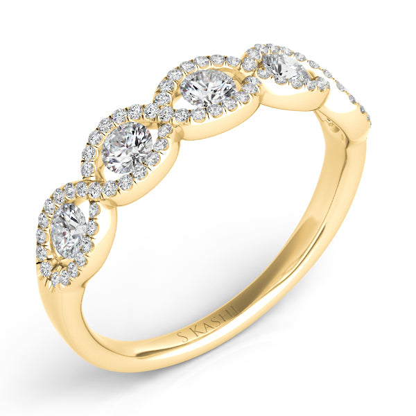 Yellow Gold Diamond Fashion Ring - D4330YG