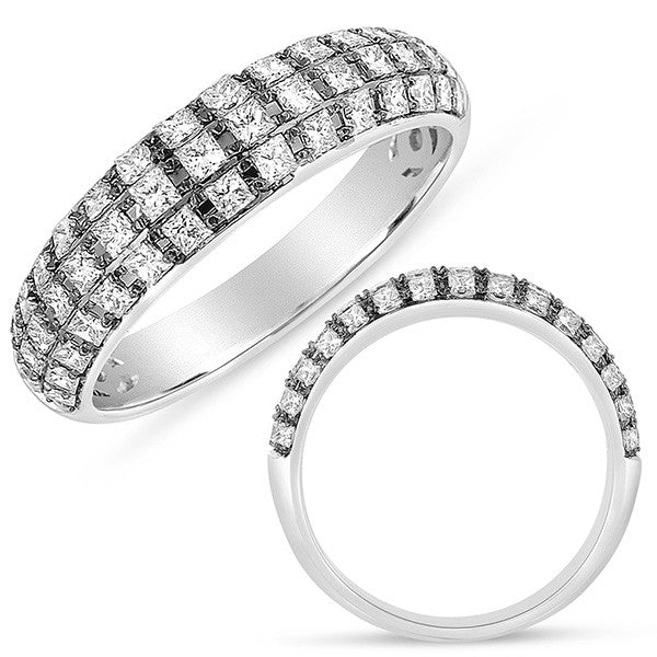 White Gold Diamond Fashion Ring