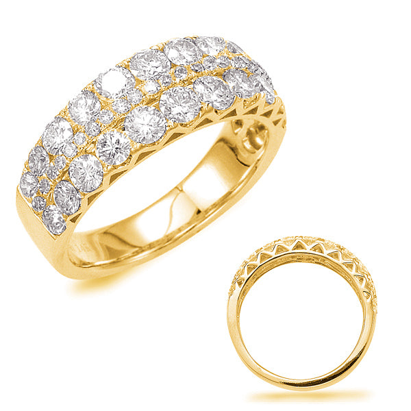 Yellow Gold Diamond Band - D4394YG