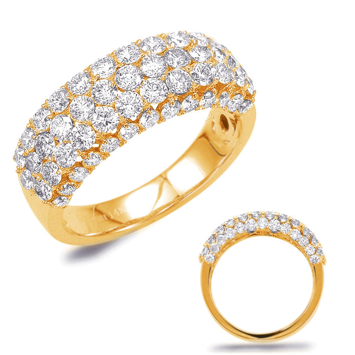 Yellow Gold Diamond Band - D4396YG