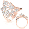 White Gold Diamond Fashion Ring  # D4449WG