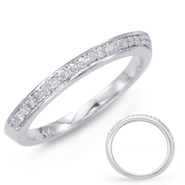 White Gold Diamond Band - D4498WG