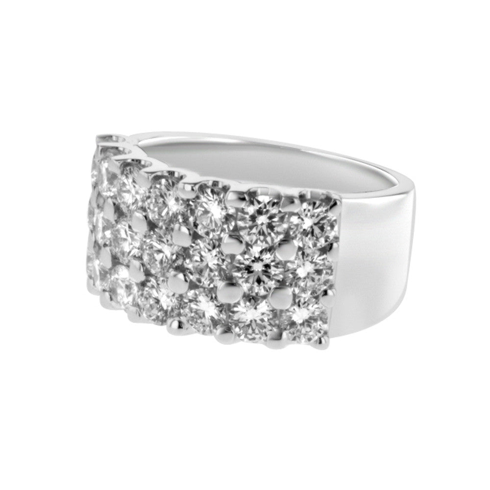 White Gold Diamond Wedding Band