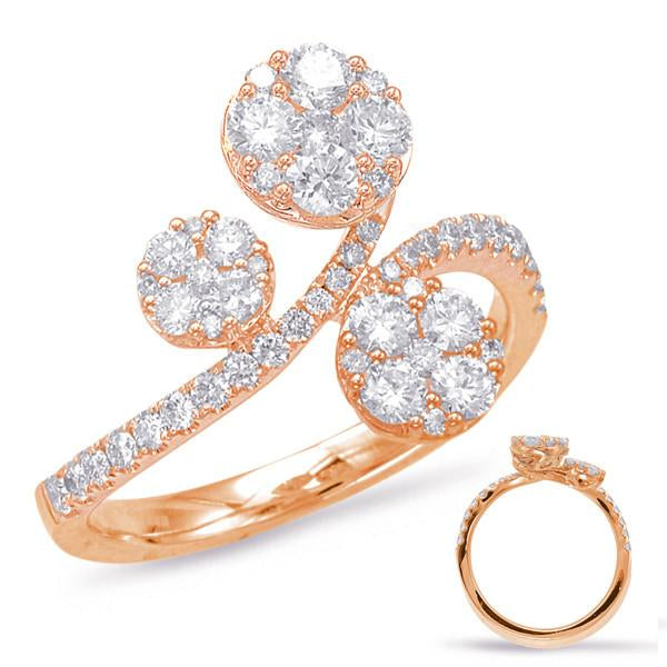 Yellow Gold Diamond Fashion Ring  # D4545YG