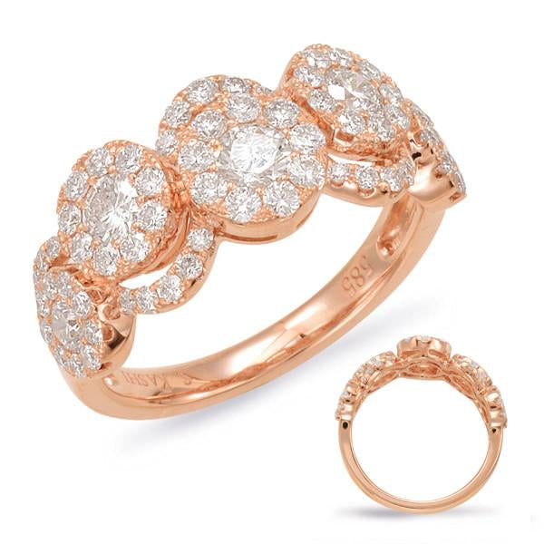 Yellow Gold Diamond Fashion Ring  # D4548YG