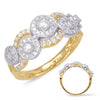 White Gold Diamond Fashion Ring  # D4549WG