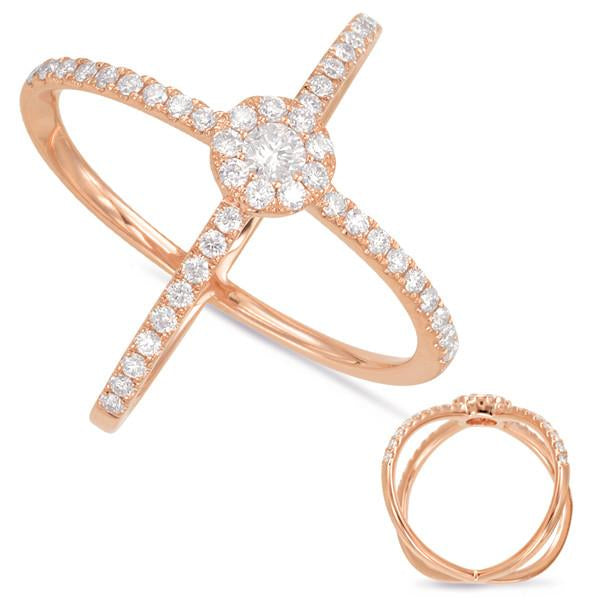 Yellow Gold Diamond Fashion Ring  # D4553YG