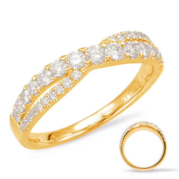 Yellow Gold Diamond Fashion Ring - D4554YG