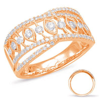 Yellow Gold Diamond Fashion Ring  # D4568YG