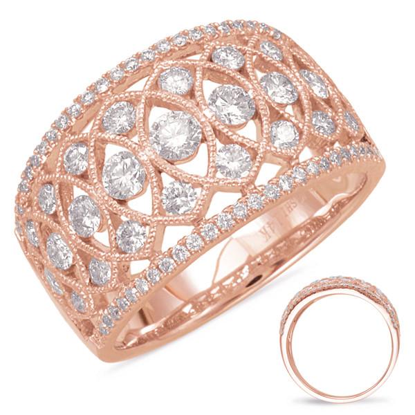 Yellow Gold Diamond Fashion Ring  # D4570YG