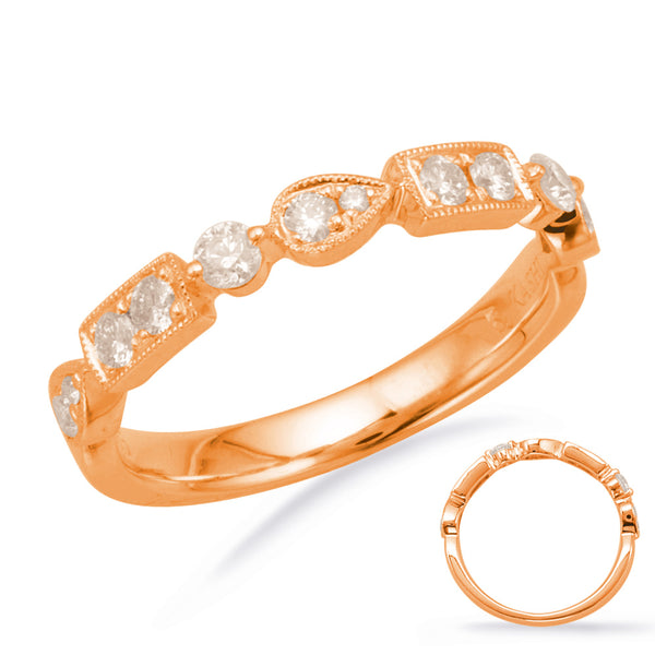 Rose Gold Stackable Band - D4591RG