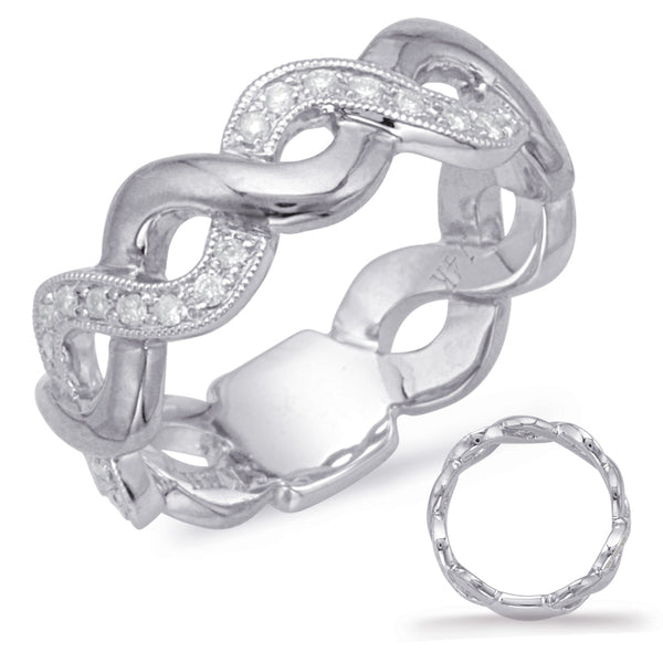White Gold Diamond Fashion Ring - D4595WG