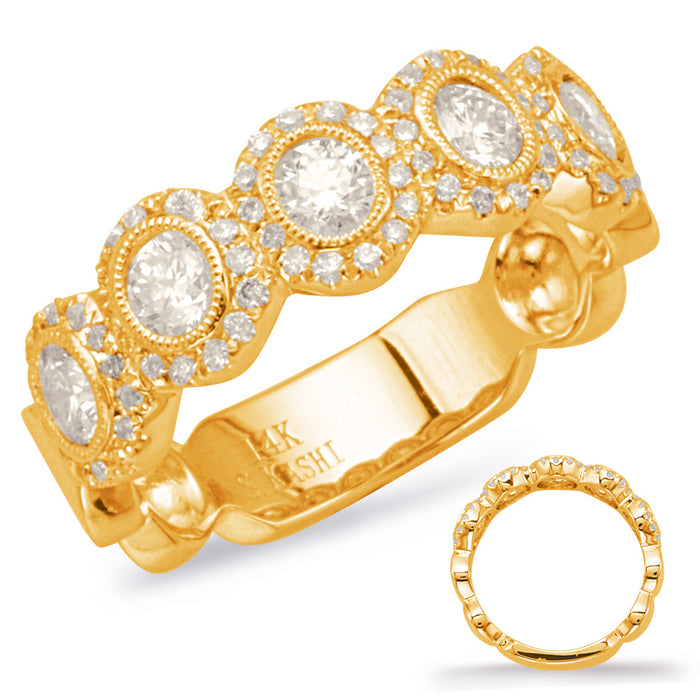 Yellow Gold Diamond Fashion Ring - D4603YG