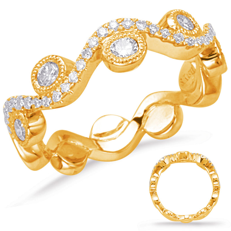 Yellow Gold Diamond Fashion Ring - D4633YG