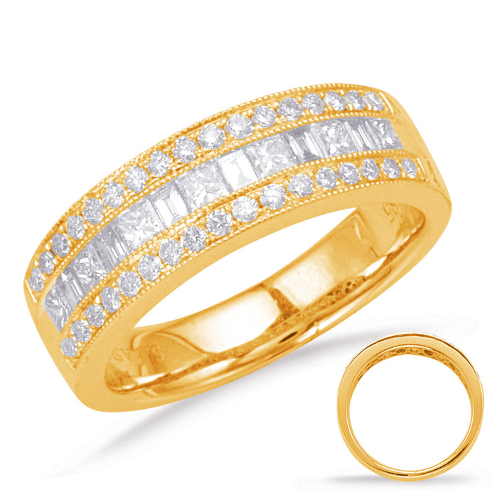 Yellow Gold Diamond Fashion Ring - D4636YG