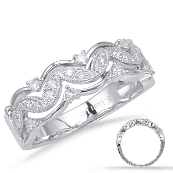 White Gold Diamond Fashion Ring - D4642WG
