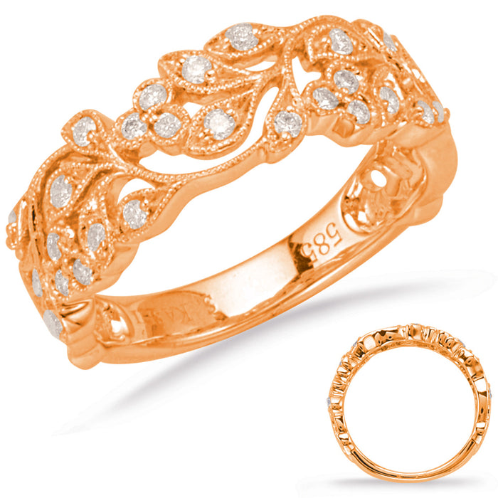 Rose Gold Diamond Fashion Ring - D4646RG