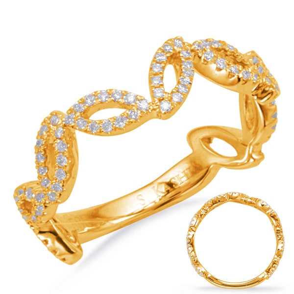 Yellow Gold Diamond Fashion Ring - D4659YG