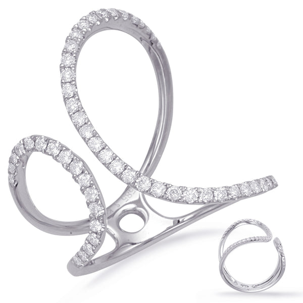 White Gold Diamond Fashion Ring - D4664WG