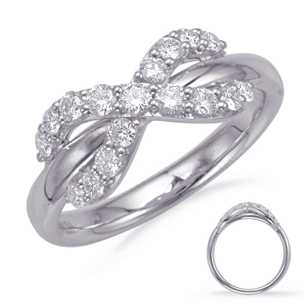 White Gold Diamond Fashion Ring - D4672WG