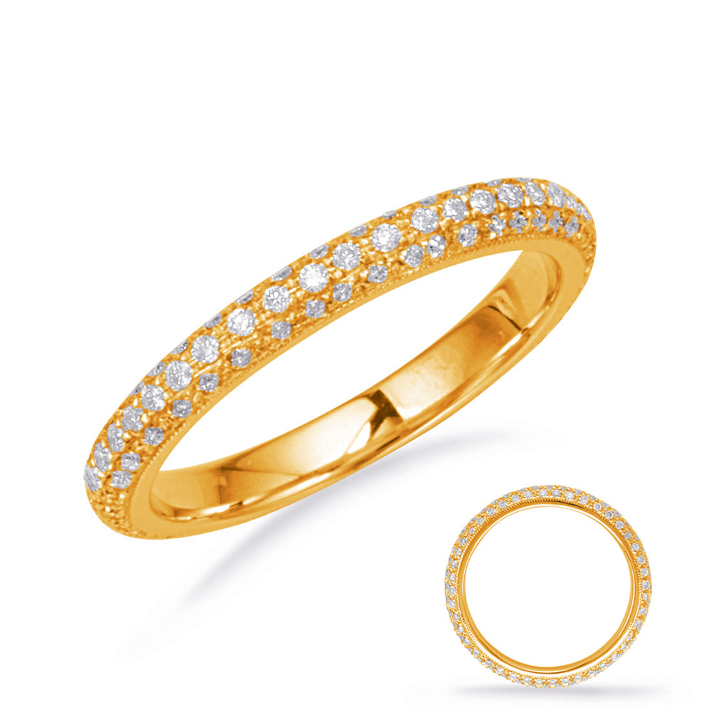 Yellow Gold Eternity Band - D4676YG