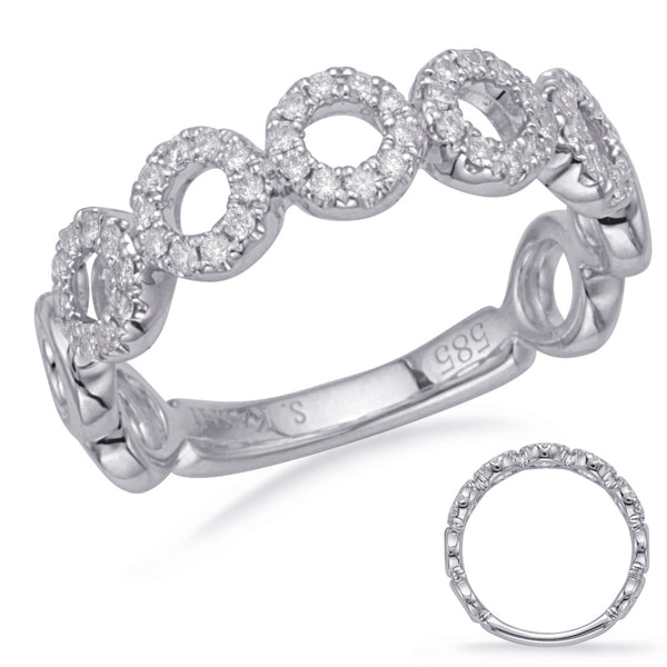 White Gold Diamond Fashion Ring - D4682WG