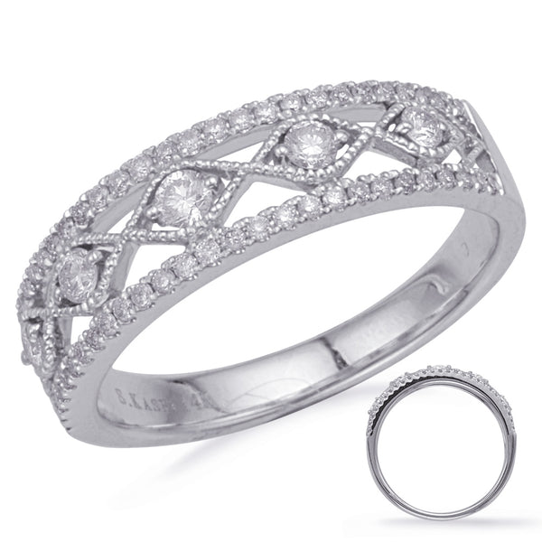 White Gold Diamond Fashion Ring - D4696WG