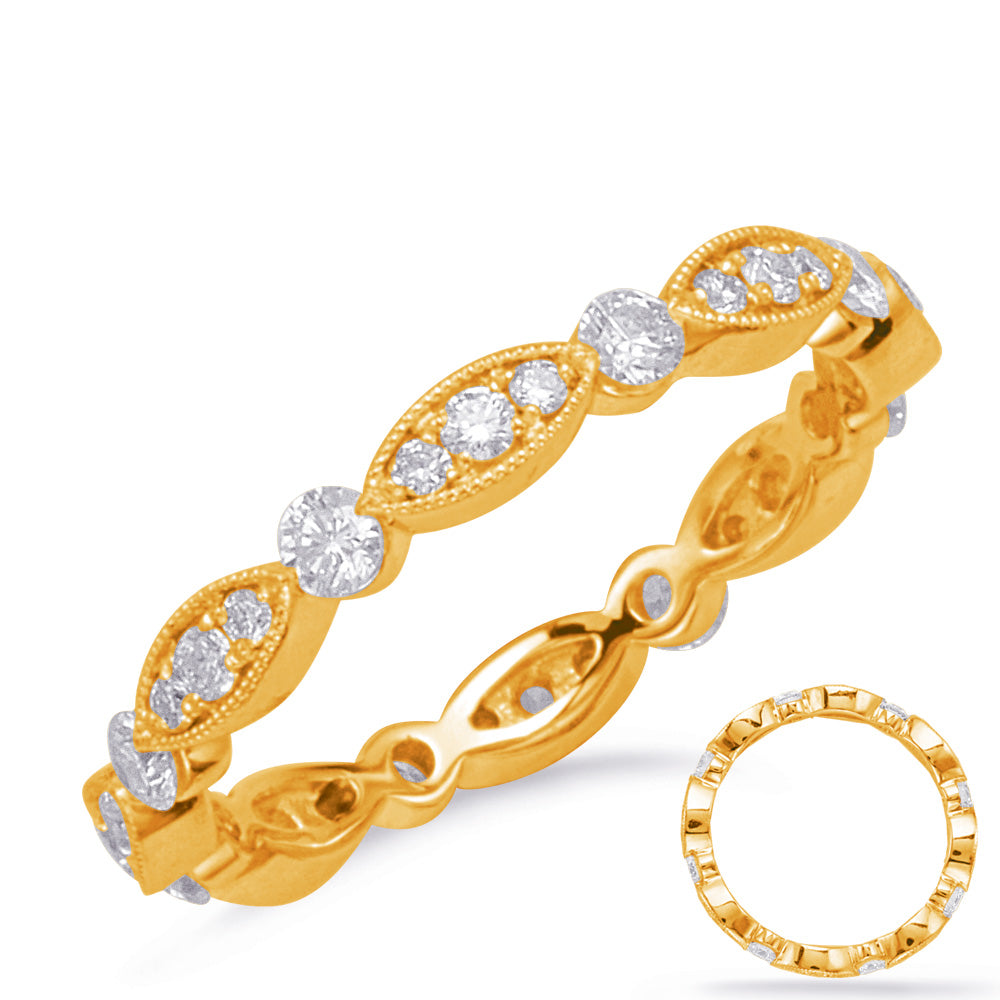 Yellow Gold Eternity Band - D4720-6YG