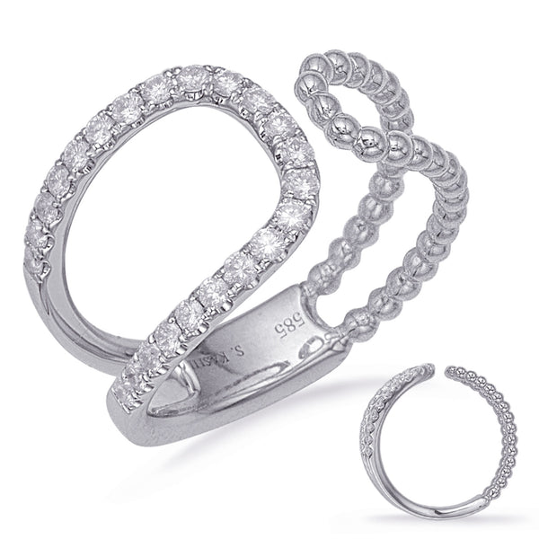 White Gold Diamond Fashion Ring - D4724WG